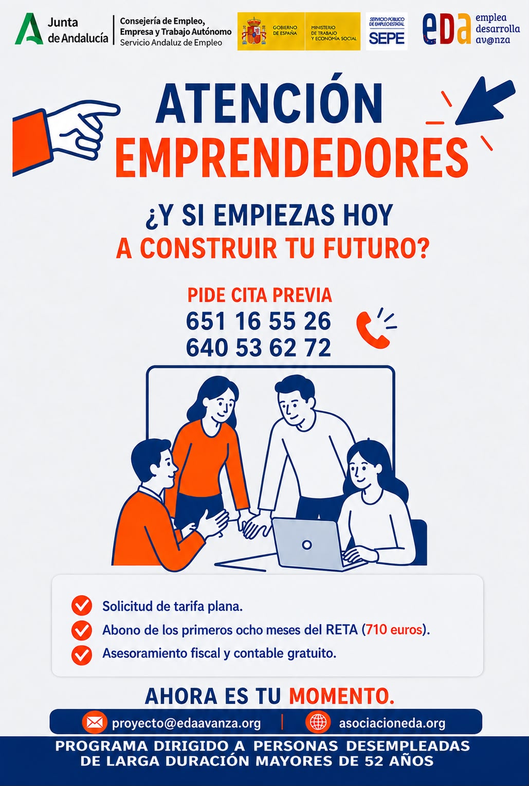 Atencion emprendedores mayores de 52 años 1 Image link